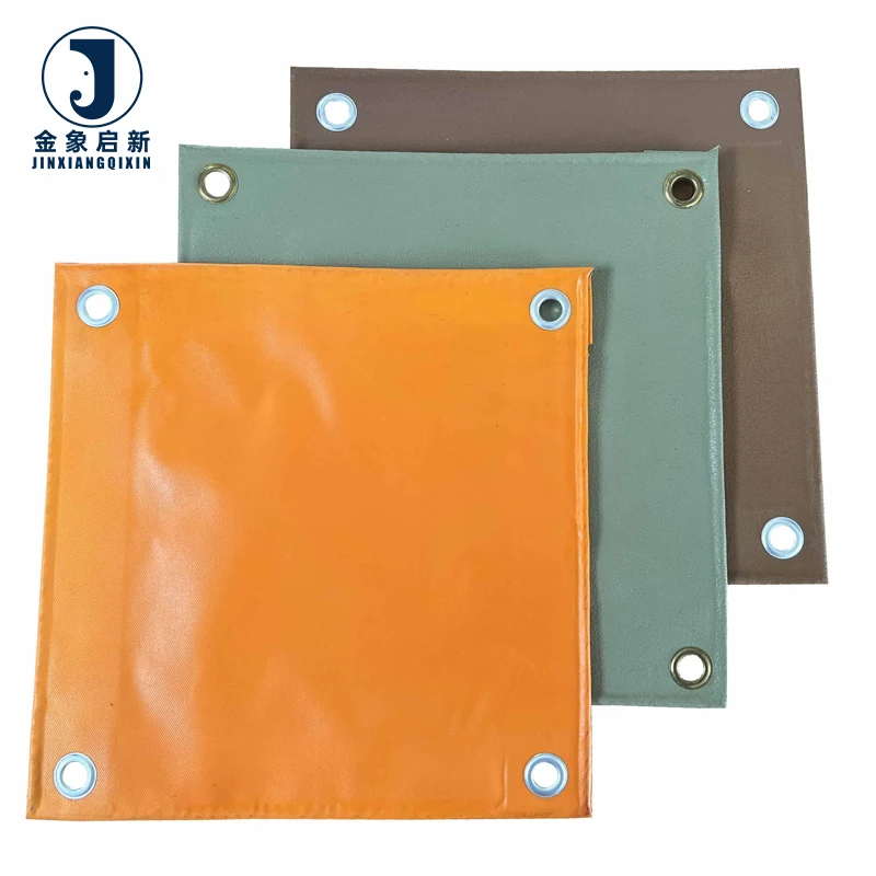 JX Best Quality Waterproof Breathable Organic Heavy Duty Bache PVC Tarpaulin Outdoor Use Manufacturer
