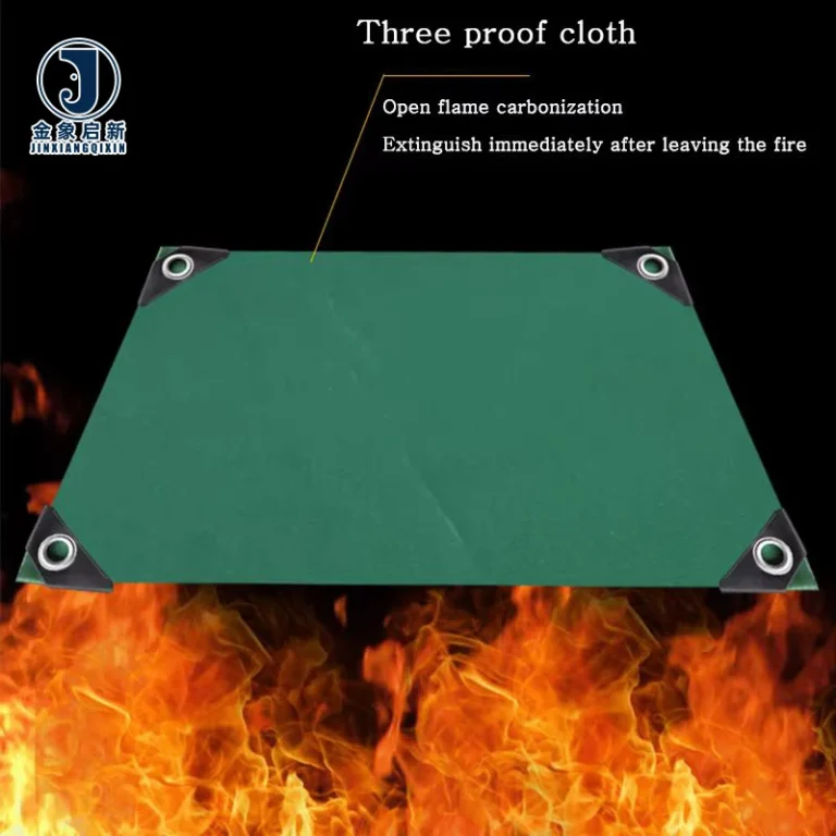 Fireproof PVC Coated Fabric for Industrial Air Duct – Certified Grade