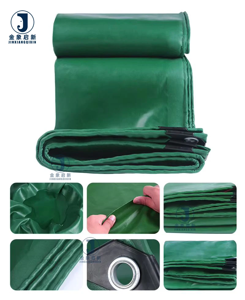 JX Fireproof Waterproof Customizable PVC Tarpaulin Truck Cargo Cover