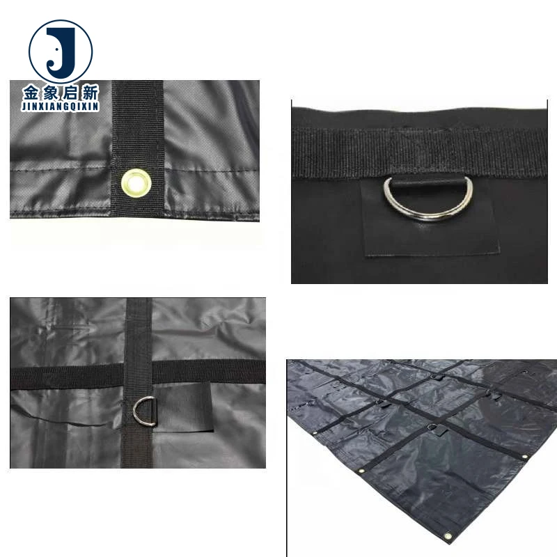 JX Customize PVC Tarpaulin Waterproof Fireproof Truck Cargo Cover