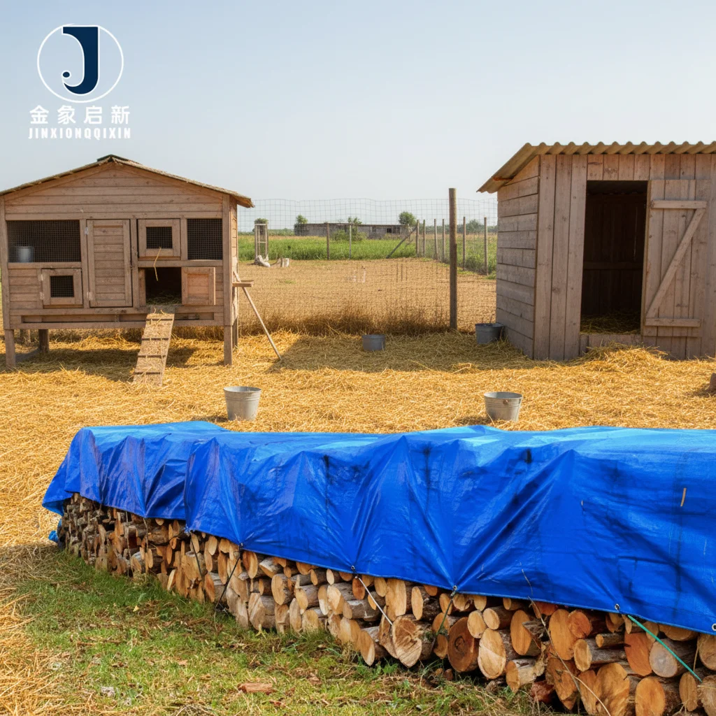 JX PVC Waterproof Fabric High-strength Sheeting  for Industrial and Outdoor Coverings