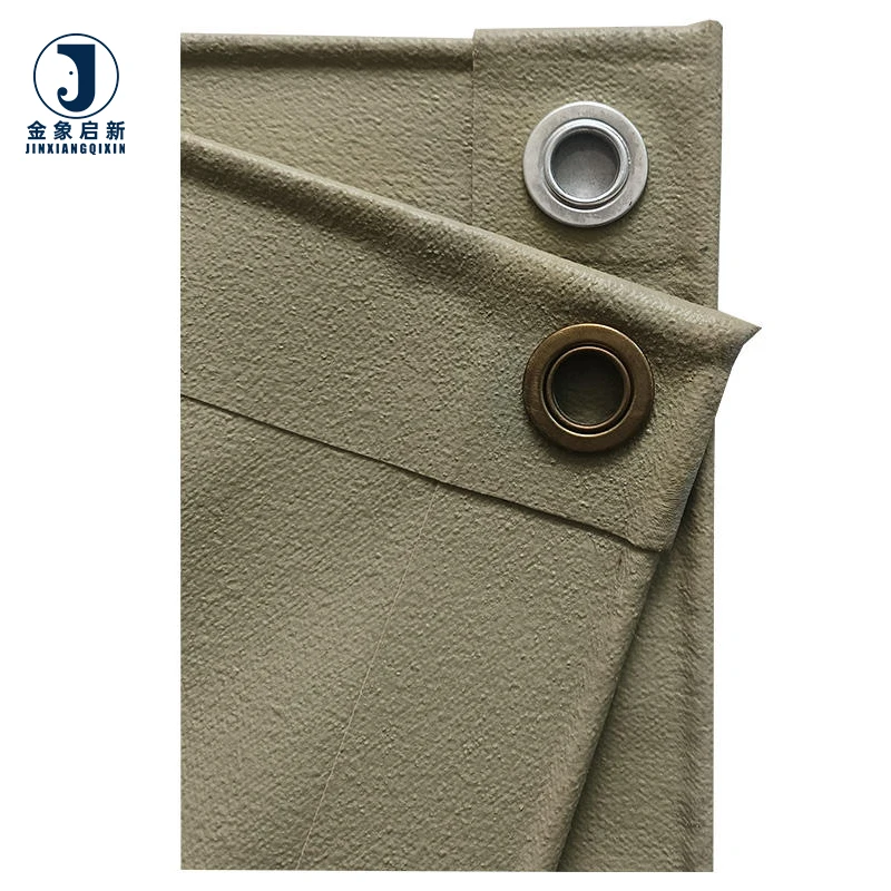 JX Fireproof Waterproof Customizable PVC Tarpaulin Truck Cargo Cover
