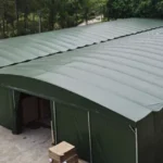 JX PVC Coated Tarpaulin/Cover for Farm Waterproof Warp Knitted Tent Pig Broiler Sheep Chicken Farm Plain Style