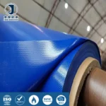 JX PVC Tarpaulin Swimming Pool Cover Material Knife Coated Fabric Waterproof UV-Resistant Windproof