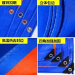 JX PE Woven Plain Resistance Tarpaulin Tent with Durable Waterproof Features for Outdoor Use