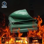 Waterproof Fire Retardant Pvc Tarpaulin Cover. Pvc Coated Polyester Fabric