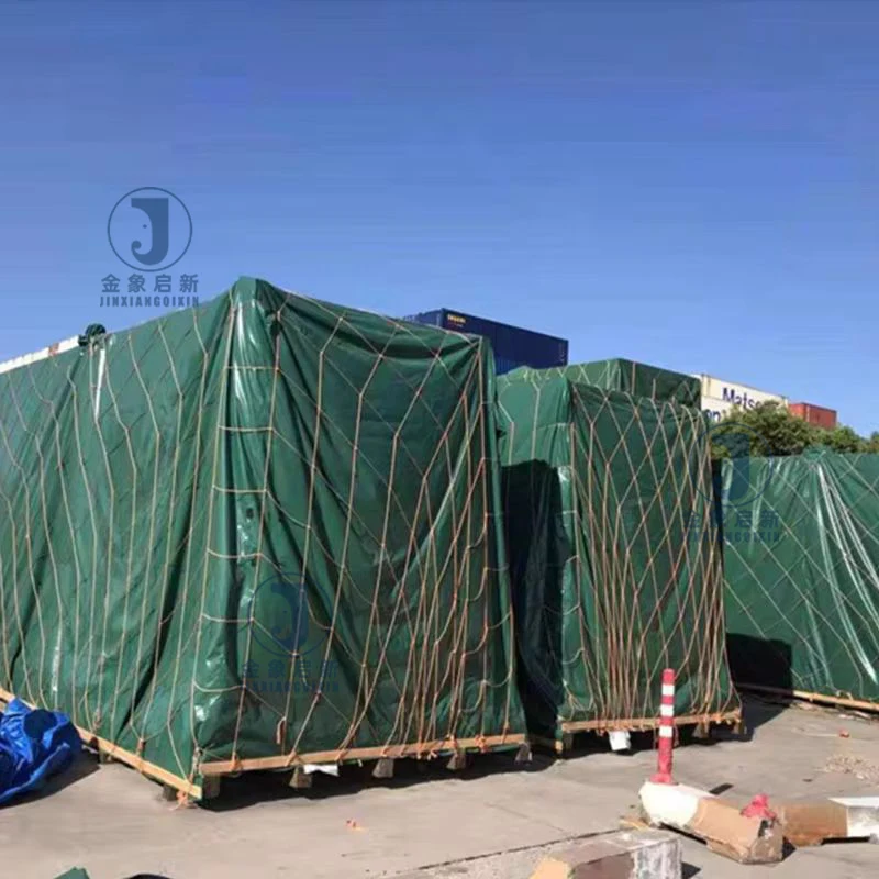 JX Fireproof Waterproof Customizable PVC Tarpaulin Truck Cargo Cover