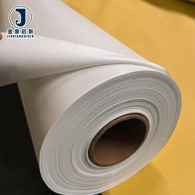 PVC Tarpaulin Glossy 650GSM 1000D*1000D 23*23 1.50*50M/R for Multi-purpose Cover SAMPLE FREE