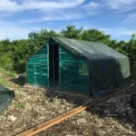 500gsm MULTI-PURPOSE Green Waterproof Green Tarp for Emergency Rain Shelter. Outdoor Cover