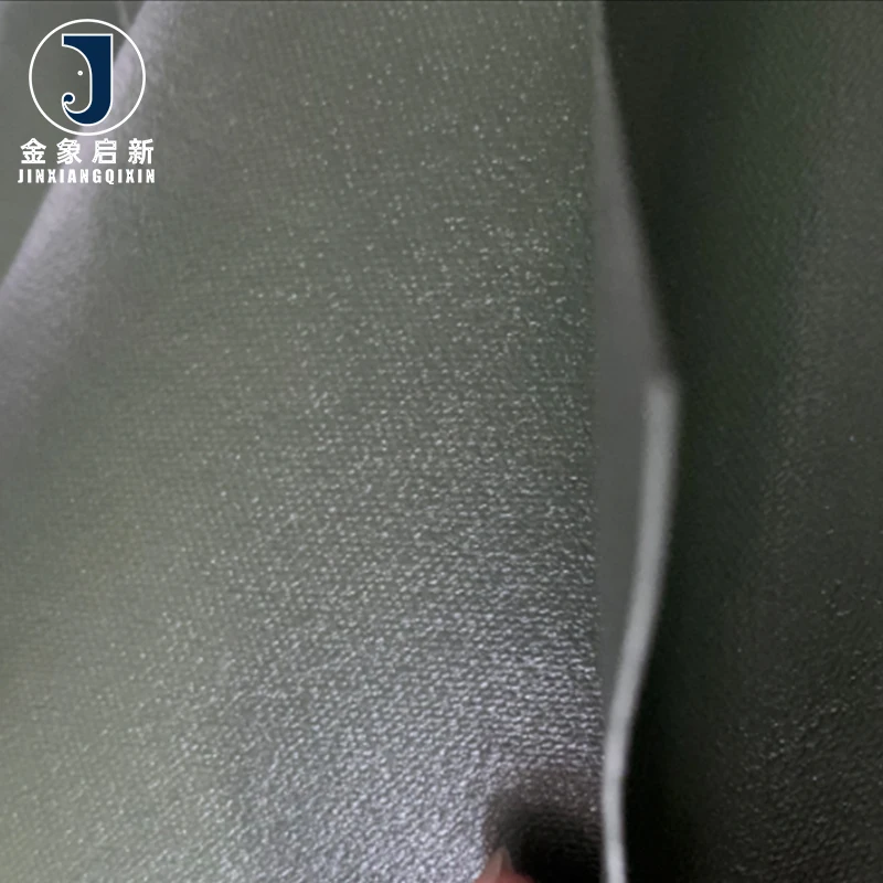 Secure Green PVC Coated Blackout Tarpaulin Truck Tent Cover Anti-Aging Waterproof Folding Design Breathable Woven Technics