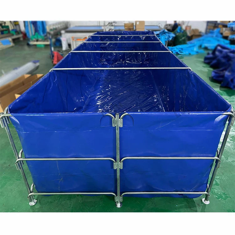 Foldable Circular Rectangular PVC Tarpaulin Fish Pond Tarpaulin for Fish tank