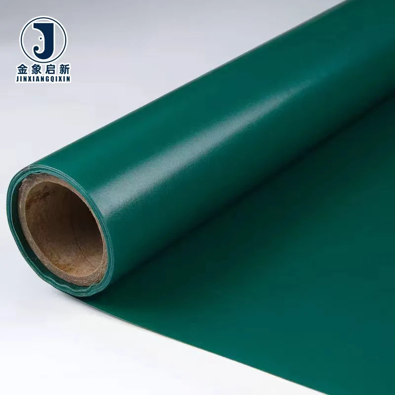 PVC Coated Tarpaulin Outdoor Poly Tarp Plastic Canvas Tarpaulin Roll 650 Gsm for Truck Tent. Roof Cover