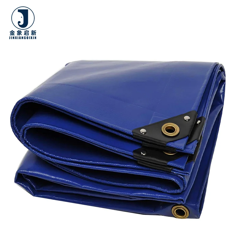 Factory Custom 9×11 Poultry Curtains Tarpaulin PVC Coated Waterproof and Anti-Static Tarp for Chicken Coop Farms