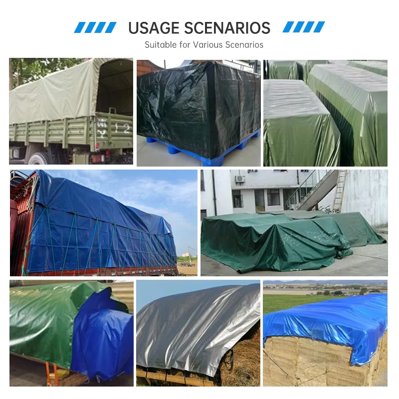 Factory Custom 9×11 Poultry Curtains Tarpaulin PVC Coated Waterproof and Anti-Static Tarp for Chicken Coop Farms