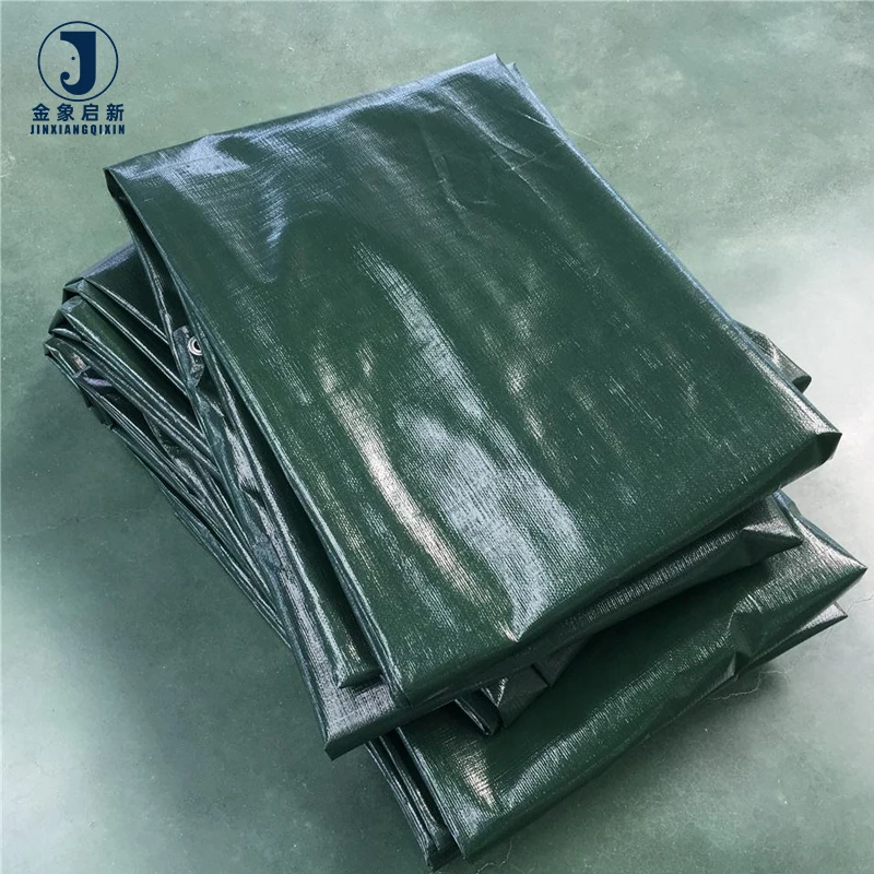 Custom Size Heavy Duty Organic Coated Blackout Tarpaulin Fabric Truck Covers Waterproof Roll Tarp for Commercial Protection
