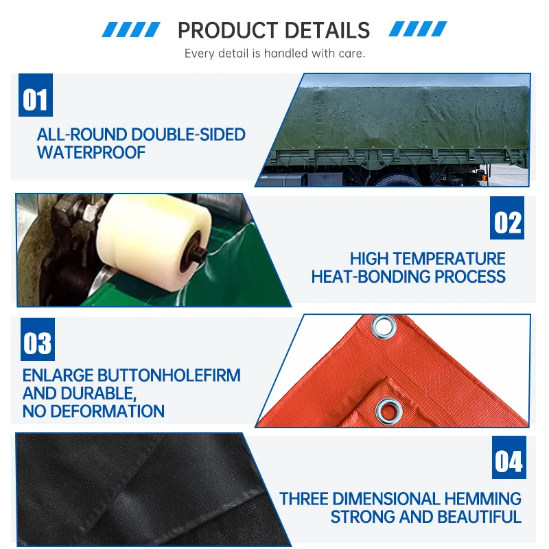 Pvc Plastic Canvas Strong Waterproof PVC Tarpaulin HDPE Coated Tarpaulin