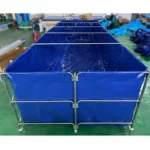 Foldable Circular Rectangular PVC Tarpaulin Fish Pond Tarpaulin for Fish tank
