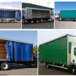 900GSM Heavy Duty PVC Coated Tarpaulin Panama Tarpaulin Curtains for Lorries