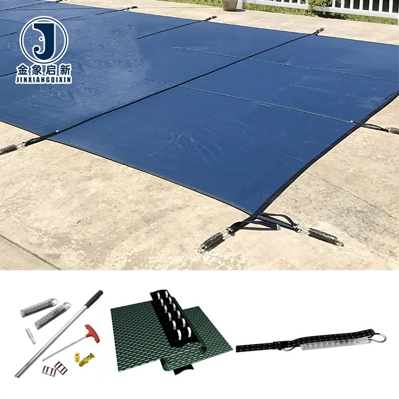 PVC Pool Cover In-ground Winter Swimming Pool Cover PVC Fabric Safety Pool Covers