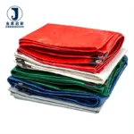 Gray Flame-Retardant Tarpaulin 420~1000g/?O TPU Rainproof Cloth Outdoor Tarp Pergola Groundsheet Canopy Truck Fireproof Tent