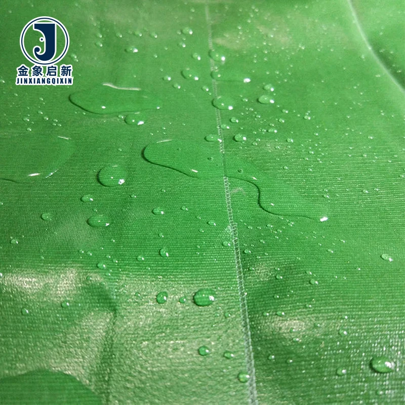 High Quality Windproof Waterproof PVC Coated Plain Tarpaulin for Industrial Shelter Use