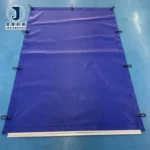 Custom Logo PVC Tarpaulin Flame Retardant Waterproof Poly Tarp PVC Coated Plastic Truck Cover Trailer Cover Outdoor Cover