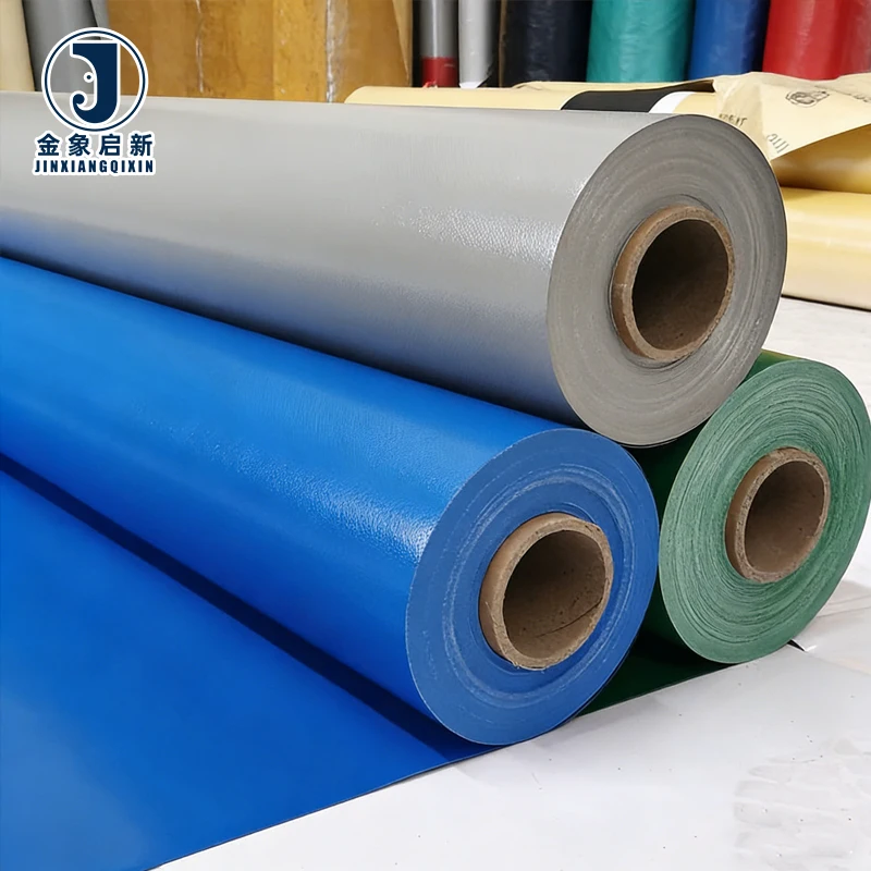 Wholesale PVC Coated Breathable Tarpaulin Fabric Rolls Waterproof Fire-Retardant for Boys & Girls Outdoor Use