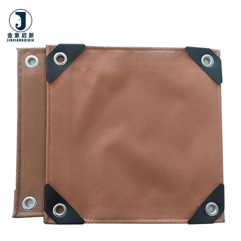 JX Fireproof 500gsm 600gsm Customizable PVC Tarpaulin Waterproof Truck Cargo Cover