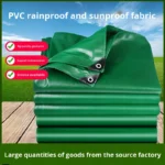 Venta al por mayor de tela de lienzo recubierta de PVC impermeable ecológica y transpirable en color negro, 0.3mm, 400g, para niños y niñas.