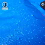 JX Tear-Resistant PE Coated Polyethylene Eco-Friendly Tarpaulin Waterproof Blackout Organic with Eyelets