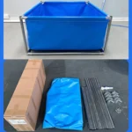 Foldable Circular Rectangular PVC Tarpaulin Fish Pond Tarpaulin for Fish tank
