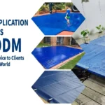 JX PVC Tarpaulin Swimming Pool Cover Material Knife Coated Fabric Waterproof UV-Resistant Windproof