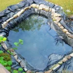 550gsm 0.45mm Black PVC Coated Tarpaulin Fish Tank Pond Waterproof Tarpaulin Covers Fish Farming Tarpaulin
