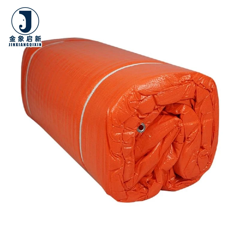 Factory 12ftx20ft Construction Cold Weather Insulated Pe Tarps Poly Tarp Heavy Duty Concrete Curing Blanket Tarpaulin Roll Sheet