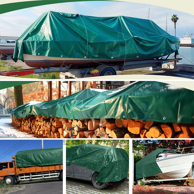 Different Colors 500 GSM Heavy Duty PVC Tarpaulin Knife Fabric Cloth Tent Canopy Awnings Truck Ship Rainproof Tarp Cover