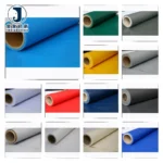Custom Reinforced Edges Rip-Stop Rubberized PVC Tarpaulin Industry Covering Vinyl Coated Polyester Tarps for Trucks
