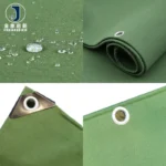 Thick 0.9mm PVC Laminated Woven Plain Canvas Tarpaulin Truck Canopy Waterproof Outdoor Awning Shading Sail Pet House Accessories