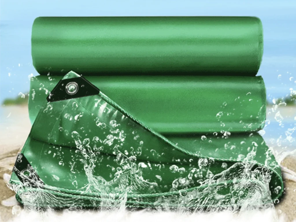 PVC Knife Coated Fabric  Wholesale Fabrics  Waterproof  Cover and Truck Cover UV Protective Outdoor Tent Fabric