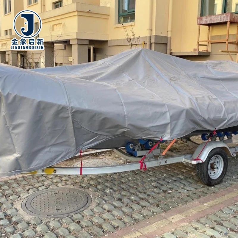 Customized 12m by 12m PVC Trailer Tarpaulin Sheets 650gsm With Eyelets for Trucks