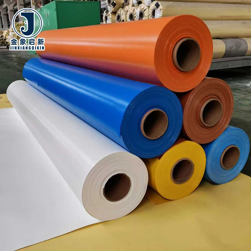 Plastic Tarpaulin PVC Material Truck Tarpaulin Tent Tarpaulin Green Color Heavy Duty High Quality
