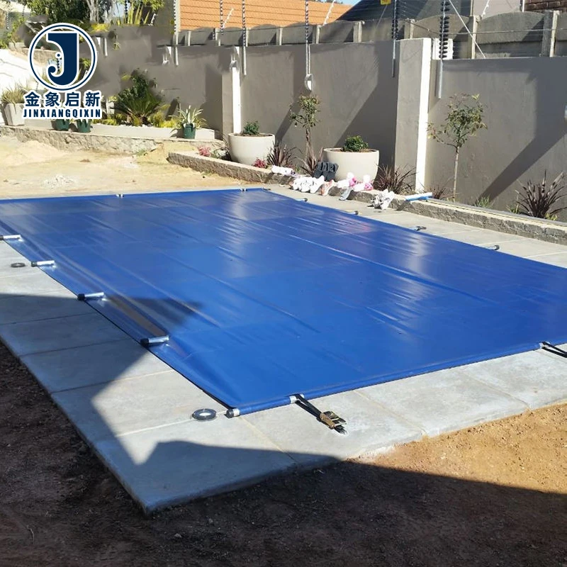 PVC Pool Cover In-ground Winter Swimming Pool Cover PVC Fabric Safety Pool Covers
