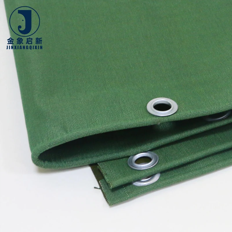 Customized Waterproof Woven Heavy Duty Truck Tarps Side Curtain Cover PVC Laminated Canvas Plain Very Heavyweight Accessories