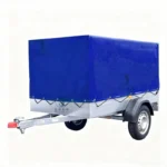 Waterproof PVC Coated Tarpaulin Double Sided Coating Environmentally Friendly Multifunctional Vehicle Open Trailer Cover