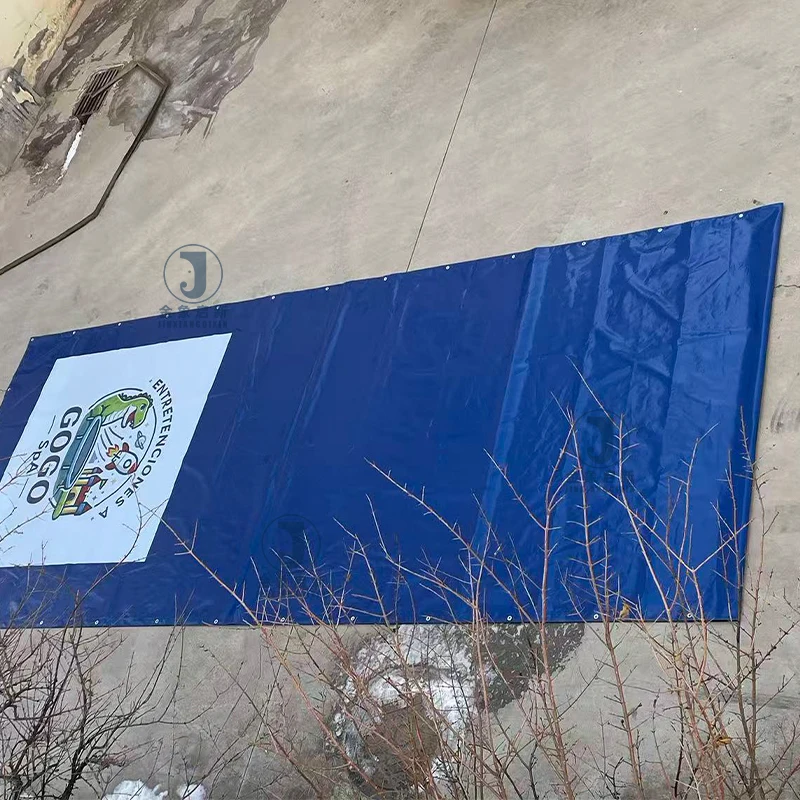 Hot Selling Heavy Duty Waterproof Large Camping Tarp Outdoor Use 500gsm Pvc Laminated Tarpaulin Tent