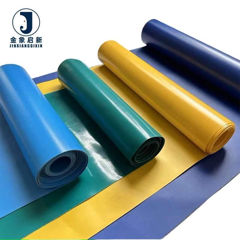 Plastic Tarpaulin PVC Material Truck Tarpaulin Tent Tarpaulin Green Color Heavy Duty High Quality