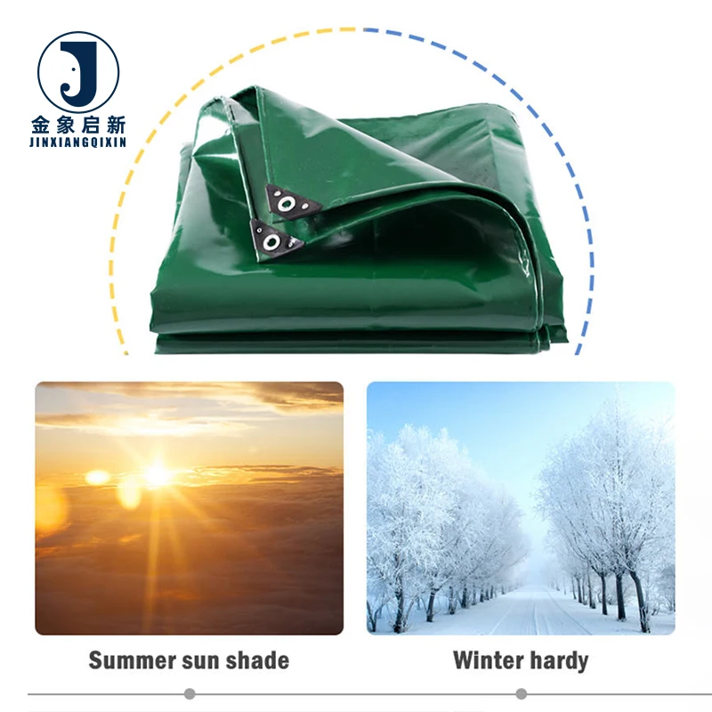 Pvc Coated Waterproof Tarpaulin Heavy Duty Tarp for Tent Roof Stocklot Lumber