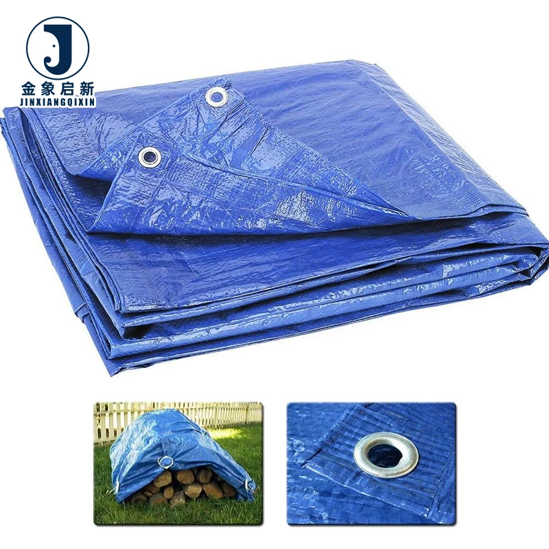 Woven Coated Plain Anti-UV Waterproof PE Tarpaulin Roll Customized for Car Outdoor Tent Awning Truck & Industrial Cover