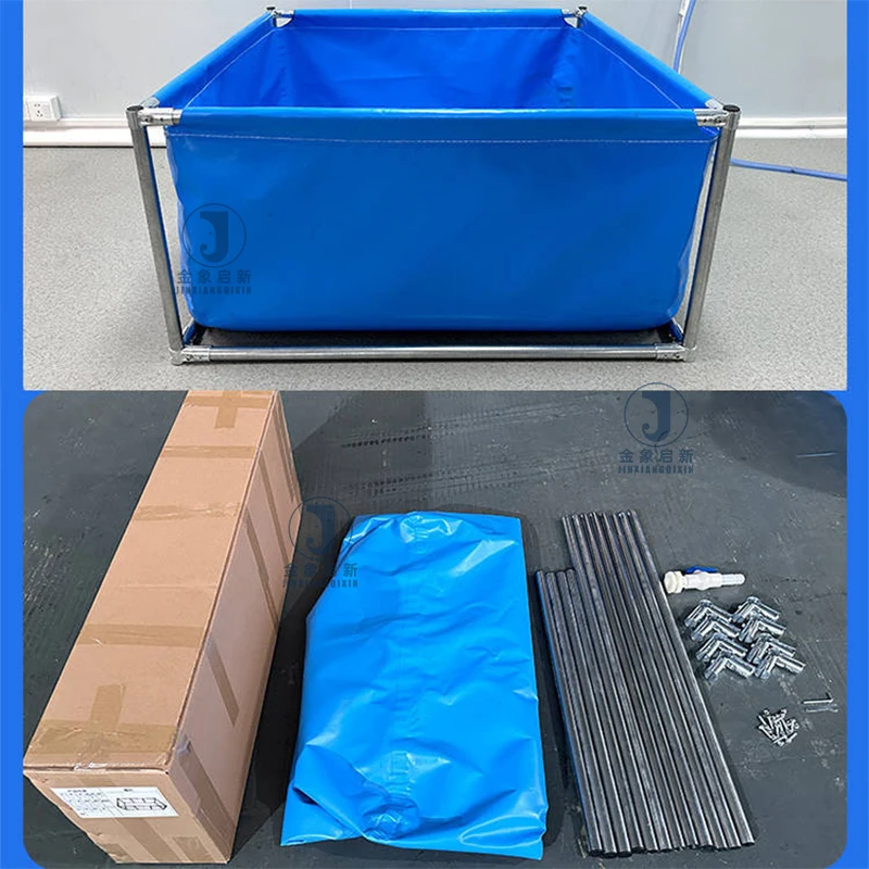 PVC Tarpaulin Roll for Fish Pond Lining & Aquaculture Tanks-Anti-Bacteria Abrasion-Resistant Medium Weight
