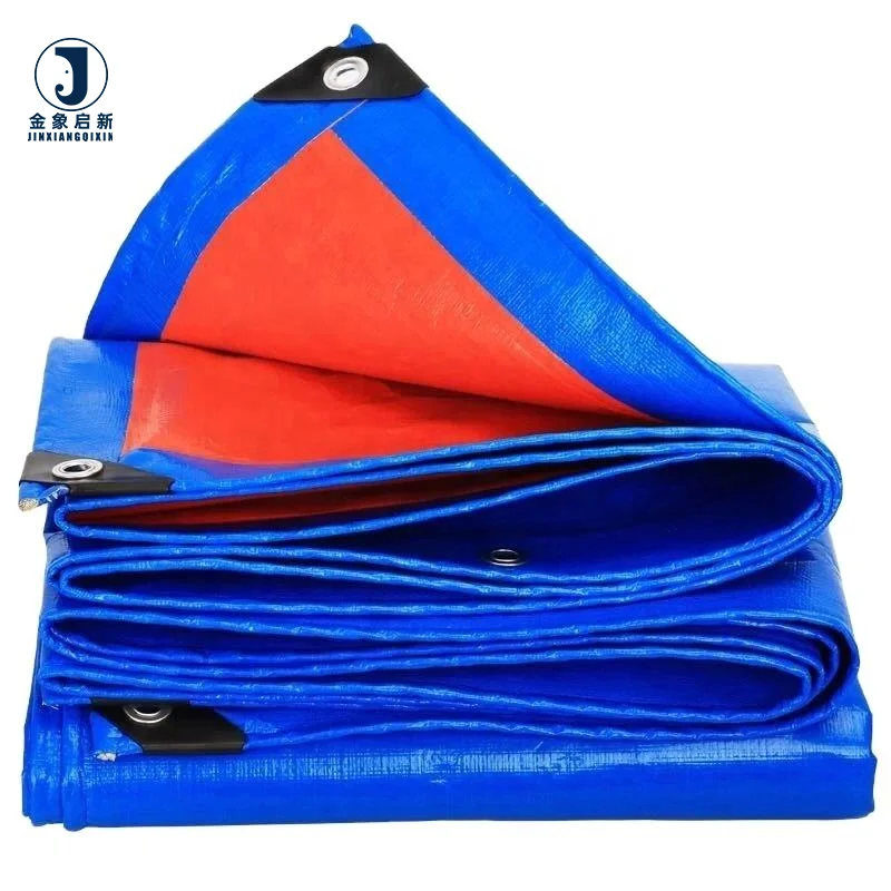 JX PE Woven Plain Resistance Tarpaulin Tent with Durable Waterproof Features for Outdoor Use