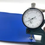 Blue PVC Knife Coated Tarpaulin Heavy Duty Waterproof Truck Cover Fabric Waterproof UV Resistant Industrial Tarpaulin